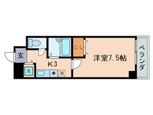 メゾンエスプリの物件間取画像